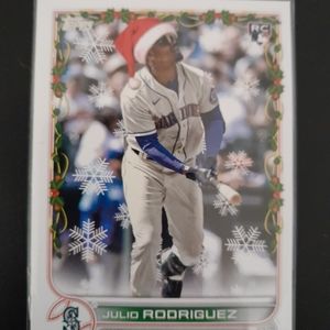 Julio Rodriguez holiday ultra rare SSSP RC